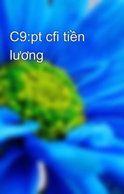 C9:pt cfi tiền lương