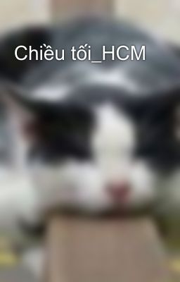 Chiều tối_HCM