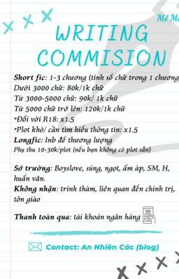 |Commission| |WRITING FOR YOUR DREAMS|