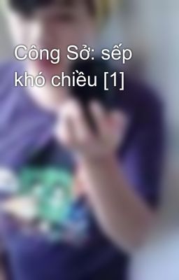 Công Sở: sếp khó chiều [1]