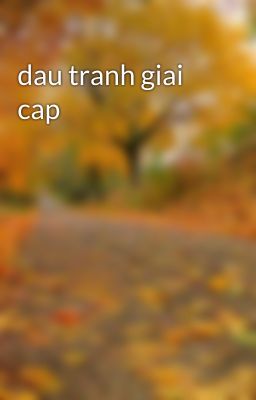 dau tranh giai cap