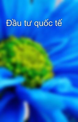 Đầu tư quốc tế