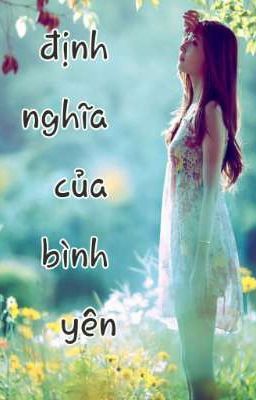 Định nghĩa của bình yên