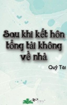 [ĐM/Hoàn] Sau Khi Kết Hôn Tổng Tài Không Về Nhà