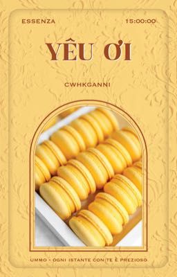 | essenza ✧ 15:00 | Yêu ơi