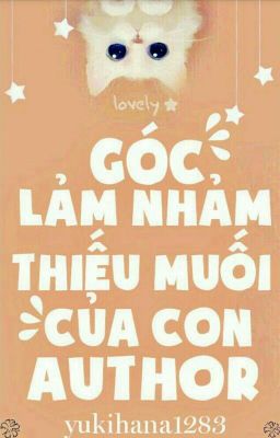 Góc lảm nhảm thiếu muối của con Au