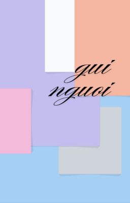 GỬI NGƯỜI