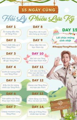 [JunPhúc] 15 ngày cùng Hải Ly Phiêu Lưu Ký của bạn Thỏ