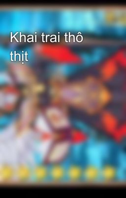 Khai trai thô thịt