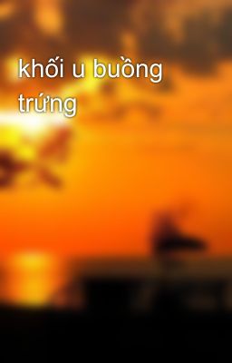 khối u buồng trứng