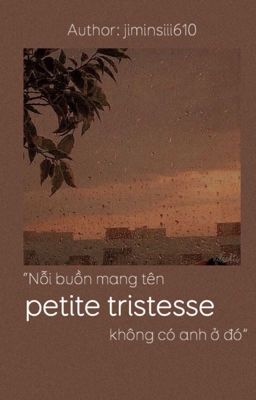 [KookMin|shortfic] <petite tristesse>