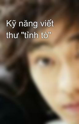 Kỹ năng viết thư 