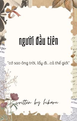 linhcongb | người đầu tiên