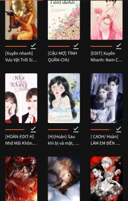 list truyện H tâm đắc nhất
