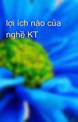 lợi ích nào của nghề KT