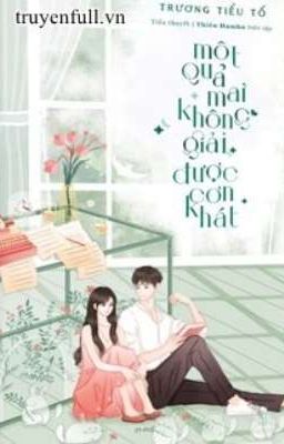 Một quả mai không giải được cơn khát 