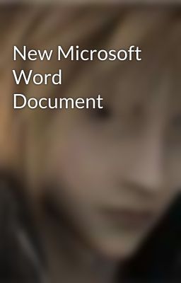 New Microsoft Word Document