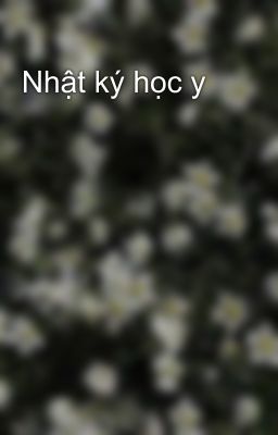 Nhật ký học y
