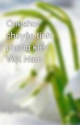 Oneshot chuyện tình phong kiến Việt Nam 