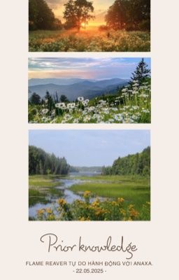 phainaxa ❦ prior knowledge 