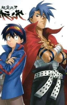 PIERCE THE BROKEN MOON!!!! (a rwby x gurren lagann Male Reader)