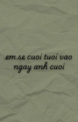 riolinh || em sẽ cười tươi vào ngày anh cưới