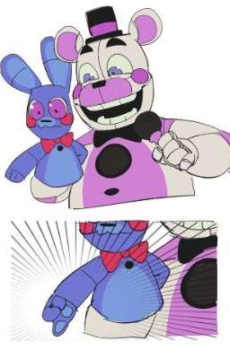 [(Sister Location)Funtime Freddy x Bon Bon/Funtime Bonnie]lovely bird