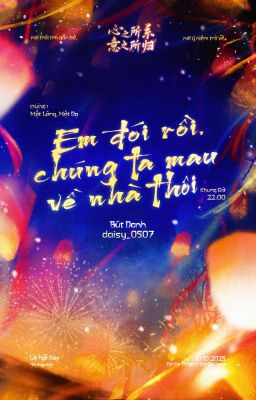 [Tâm Quy  ͟͟͞☆ 22:00] Em đói rồi, chúng ta mau về nhà thôi