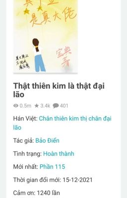 Thật Thiên Kim Là Thật Đại Lão 