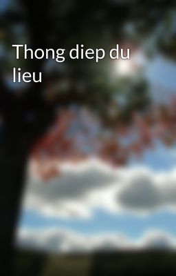 Thong diep du lieu