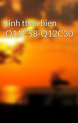 tinh than bien Q11C58-Q12C30