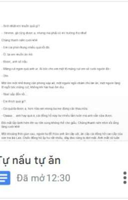 Tự Nấu Tự Ăn