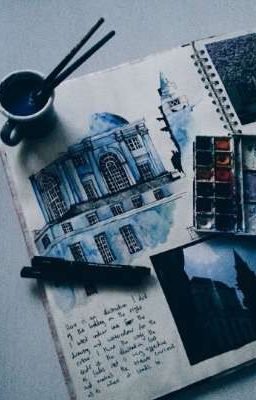 wangje | phòng mỹ thuật lúc hoàng hôn