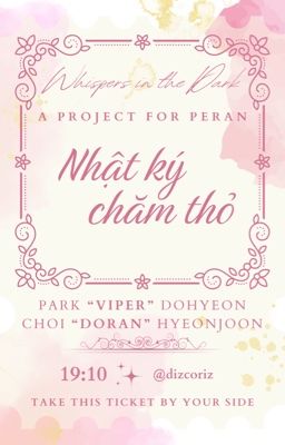 𝐖𝐈𝐓𝐃 ⟡ 19:10 ˙♩. Nhật ký chăm thỏ