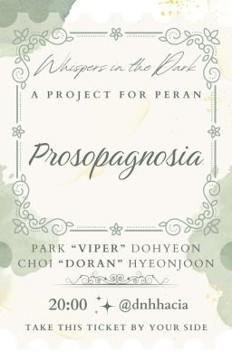 𝐖𝐈𝐓𝐃 ⟡ 20:00 ˙♩. Prosopagnosia