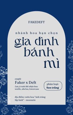 𝙛𝙖𝙠𝙚𝙙𝙚𝙛𝙩 ☾ gia đình bánh mì